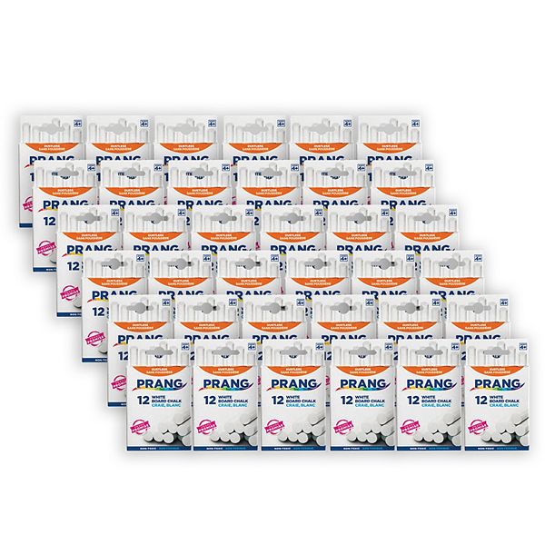 Dixon Prang 12-pc. White Dustless Board Chalk 36-pk. Dixon