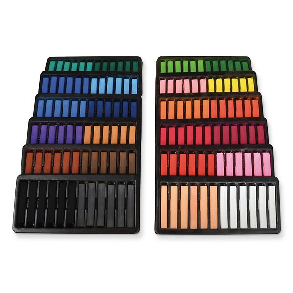 Dixon Creativity Street 144-pc. 24 Assorted Color Square Artist Pastels Set Dixon