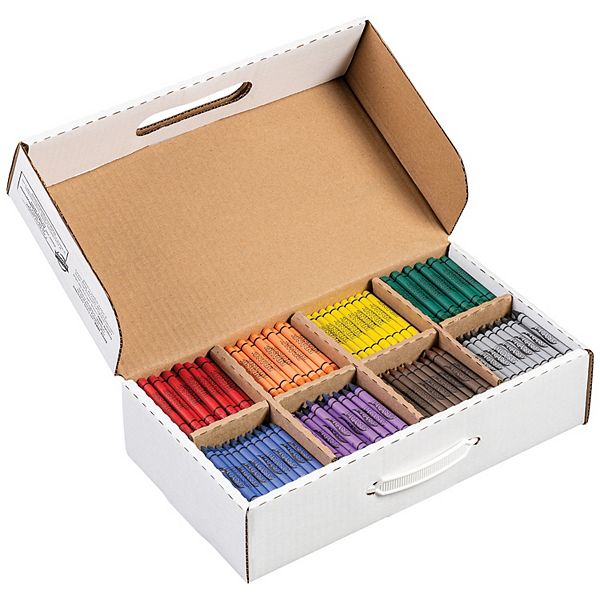 Dixon Prang 8 Color Crayons Master Set 800-pk. Dixon