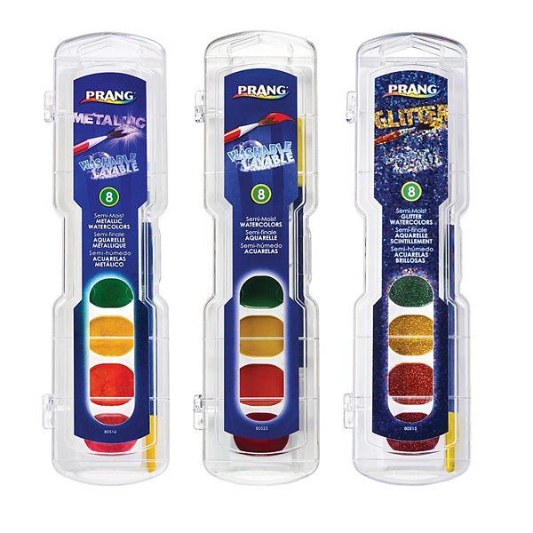 Dixon Prang 8 Assorted Colors Washable Watercolor Set 36-pk. Dixon