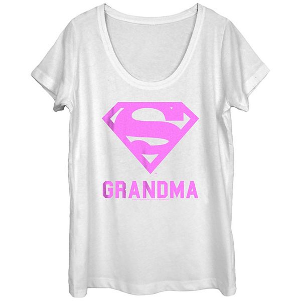 Женская Футболка DC Comics Superman Logo Grandma DC Comics