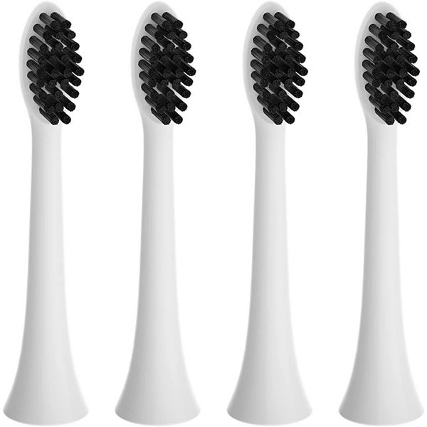 Pursonic Replacement Toothbrush Heads Charcoal Infused Bristles Compatible With Sonicare Toothbrush Pursonic