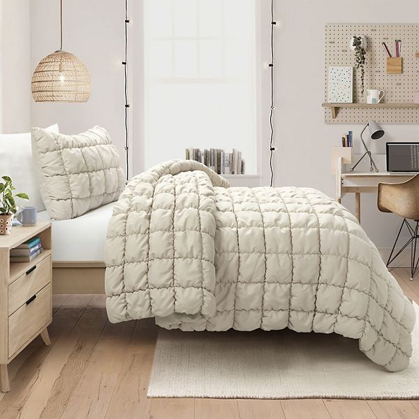 Lush Decor Puff Quilted Comforter & Shams Set Lush Décor