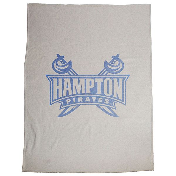 "Hampton Pirates 54"" x 84"" Sweatshirt Blanket" Logo Brand