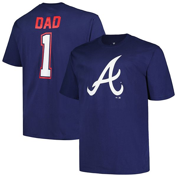 Мужская Футболка Profile Atlanta Braves #1 Dad Profile