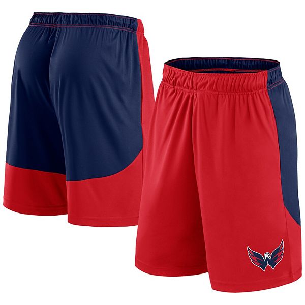 Мужские Спортивные шорты Fanatics Красные Washington Capitals Go Hard Fanatics Brands - White Label