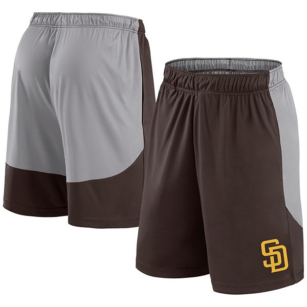 Мужские Спортивные шорты Fanatics Brown/Gray San Diego Padres Fanatics Brands - White Label