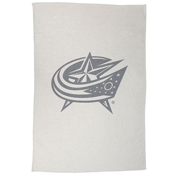 "Columbus Blue Jackets 54"" x 84"" Sweatshirt Blanket" Logo Brand