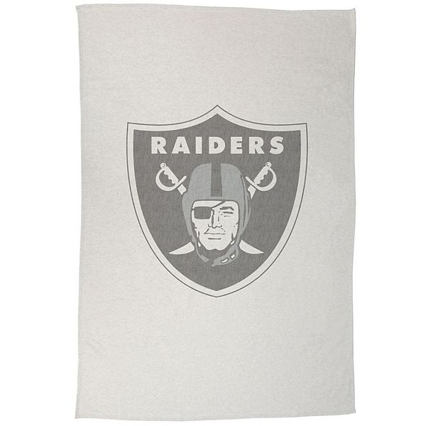 "Las Vegas Raiders 54"" x 84"" Sweatshirt Blanket" Logo Brand