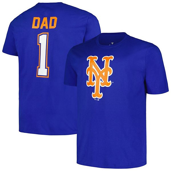 Мужская Футболка Profile New York Mets #1 Dad Profile