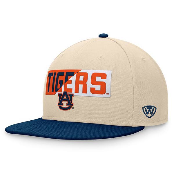 Кепка Snapback Auburn Tigers Goalaso, хаки, регулируемый размер Top of the World