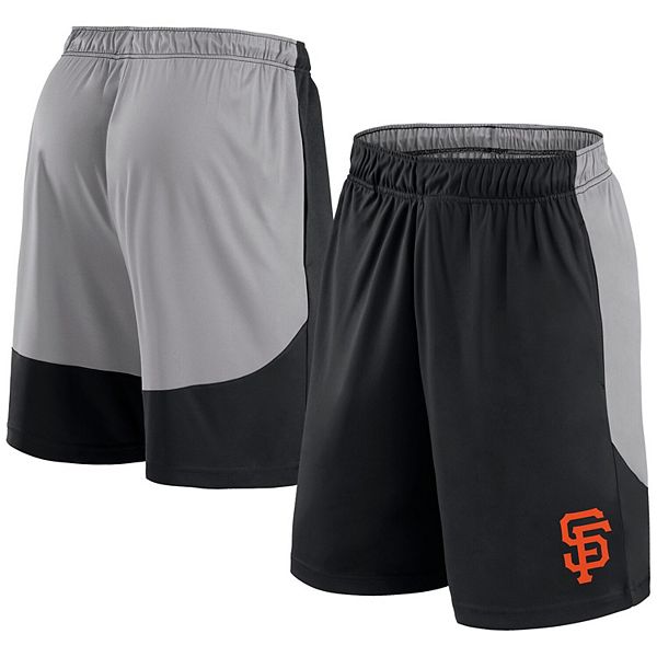 Мужские Спортивные шорты Fanatics Черно-Серые San Francisco Giants Go Hard Fanatics Brands - White Label