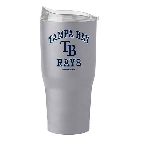 Tampa Bay Rays 30oz. Stone Powder Coat Tumbler Logo Brand