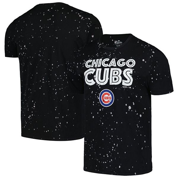 Мужская Футболка Majestic Threads Chicago Cubs Splatter Majestic Threads