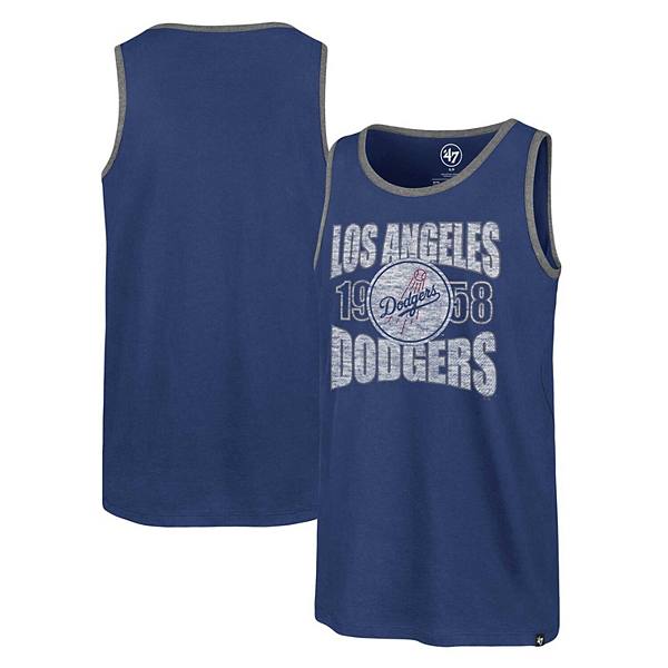 Мужская майка '47 Royal Los Angeles Dodgers Upload Franklin из 100% хлопка 47 Brand