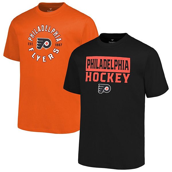 Мужская футболка Fanatics Philadelphia Flyers из 2-х штук с коротким рукавом Fanatics Brands - White Label