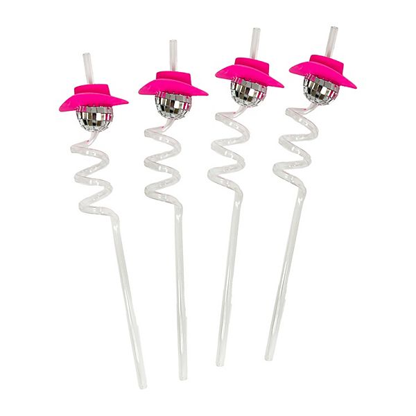 Streamline Disco Hat Straw 4-pc. Set Streamline