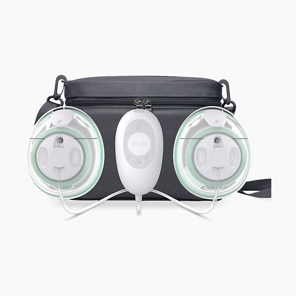 Elvie Stride Plus Hands Free Breast Pump with Carry Bag Elvie