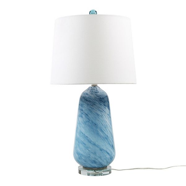 INK+IVY Aquaviva Confetti Glass Table Lamp INK+IVY