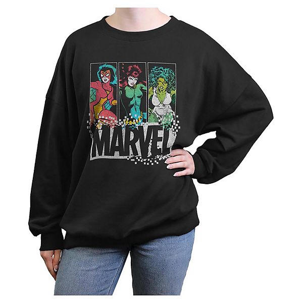 Женская Футболка Marvel Oversized Graphic Pullover Marvel