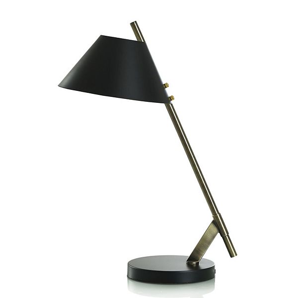 Brigg Black Table Lamp with Black Lamp Shade Unbranded