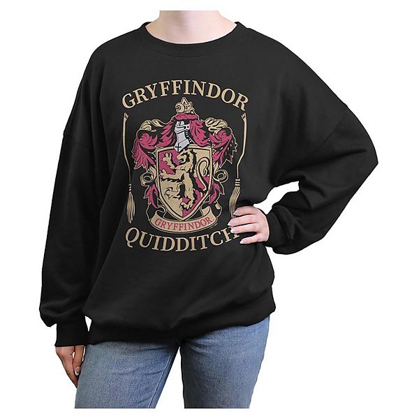 Женская Футболка Harry Potter Gryffindor Quidditch Oversized Graphic Pullover Harry Potter