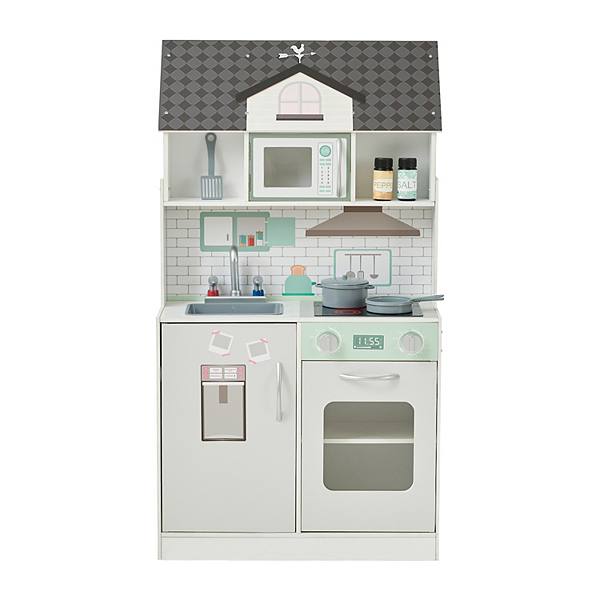 Teamson Kids Dollhouse & Play Kitchen Combination Toy Set Teamson Kids