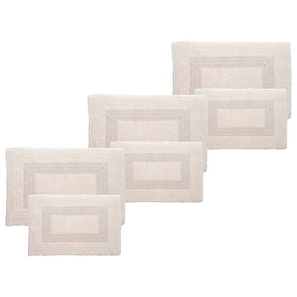 Lavish Home 6-pc. Cotton Bathroom Rug Set Lavish Home