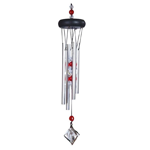 FC Design 15" Long Wooden Top Gem Wind Chime Perfect Gifts for Holiday Patio Garden Decor F.C Design