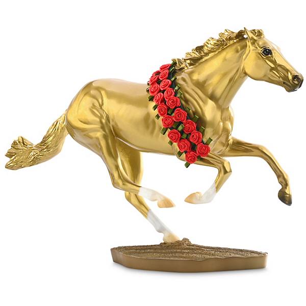 Breyer Horses The Traditional Series Gold Secretariat 50th Anniversary Model Toy Horse BREYER