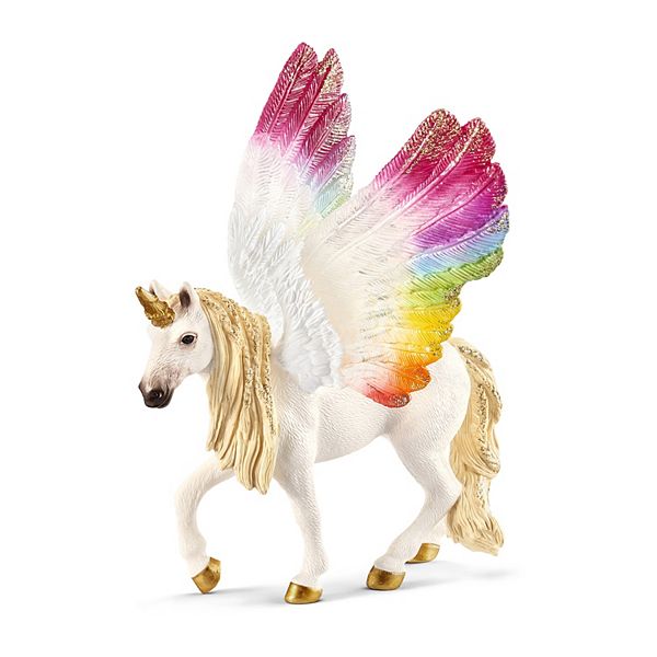 Schleich Bayala: Winged Rainbow Unicorn Magical Figurine Schleich