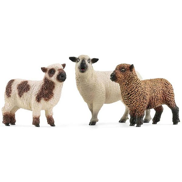 Schleich Farm World: 3-Piece Sheep Friends Animal Figures Schleich