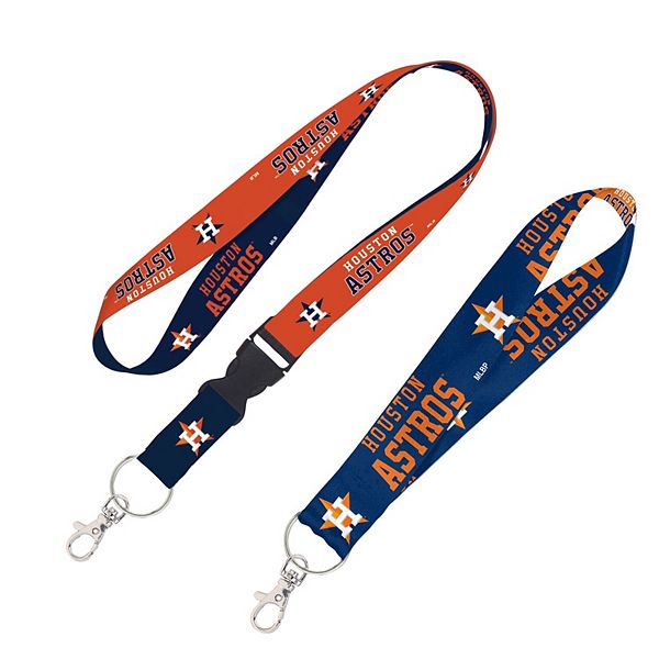 Брелок с карабином WinCraft Houston Astros 2-Pack с detachable buckle и ключевым ремнем Wincraft