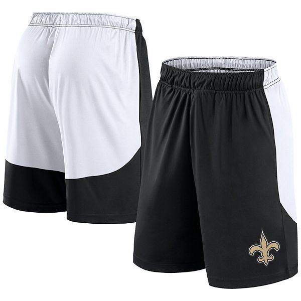 Мужские Спортивные шорты Fanatics Черно-Белые New Orleans Saints Go Hard Fanatics Brands - White Label