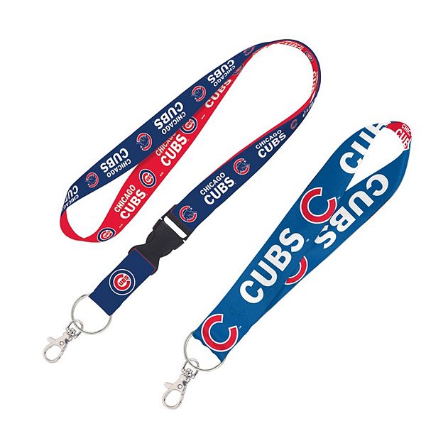 Брелки с карабином WinCraft Chicago Cubs 2-Pack с отстегивающейся пряжкой и ключевым ремешком Wincraft