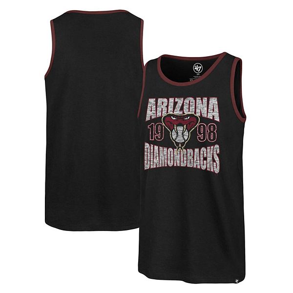 Мужская Футболка NCAA Upload Franklin черная Arizona Diamondbacks NCAA