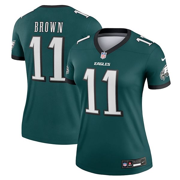 Женская футболка Nike A.J. Brown Philadelphia Eagles с улучшенной комфортностью NFL