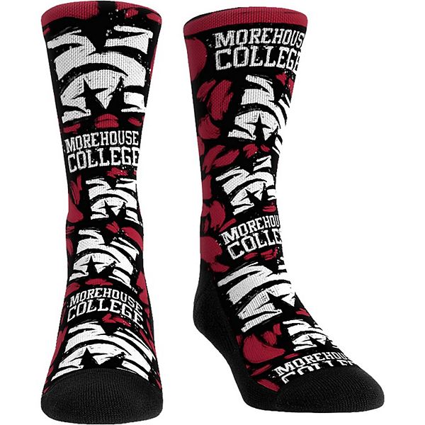 Унисекс Носки Rock Em Socks Morehouse Maroon Tigers Логотип и Узоры Rock Em Socks