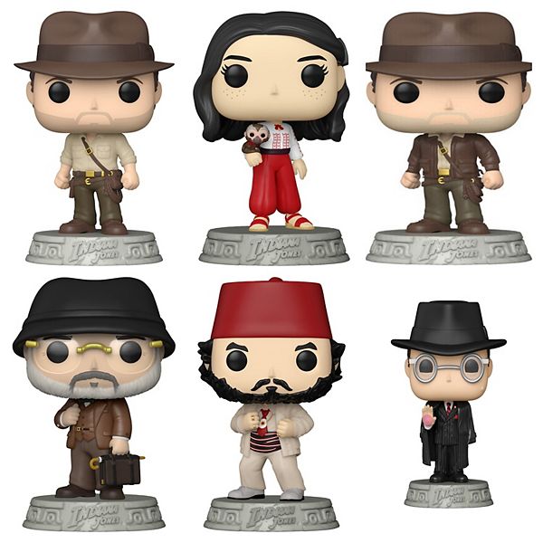 Funko Pop! 6 Pack Indiana Jones: Complete Set Funko