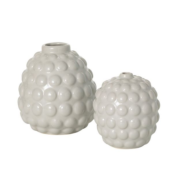 Sullivan's 2-pc. Ceramic Bubble Ellipse Vase Table Decor Set Sullivan's