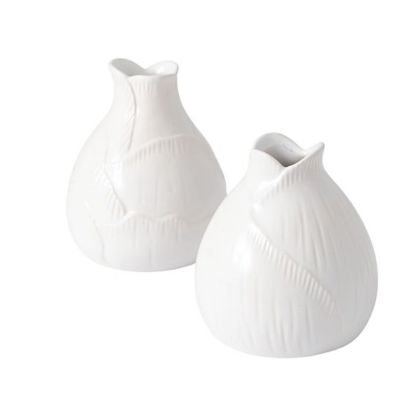 Sullivan's 2-pc. White Bud Vase Table Decor Set Sullivan's