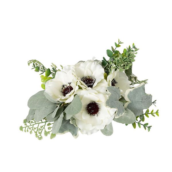 Sullivan's Anemone Silvery Orb Artificial Plant Sullivan's