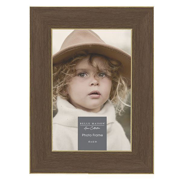 Belle Maison Two Toned Flat Tabletop Picture Frame Belle Maison