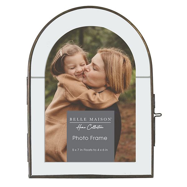 Belle Maison Floating Metal Tabletop Picture Frame Belle Maison