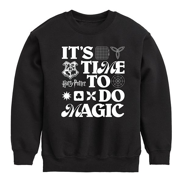 Детский Свитшот Harry Potter It's Time To Do Magic Harry Potter