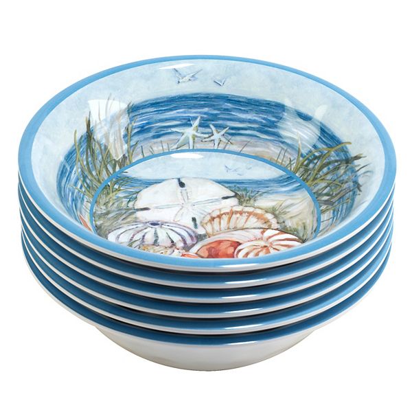 Certified International Seacoast 6-Piece Bowl Set Certified International