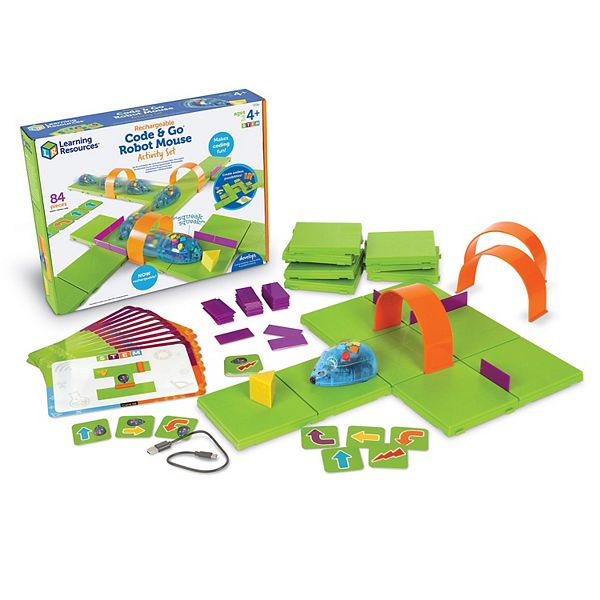 Learning Resources Rechargeable Code & Go® Robot Mouse STEM Activity Set Learning Resources