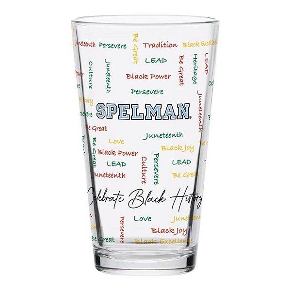 Spelman College Jaguars 16oz. Pint Glass Indigo Falls