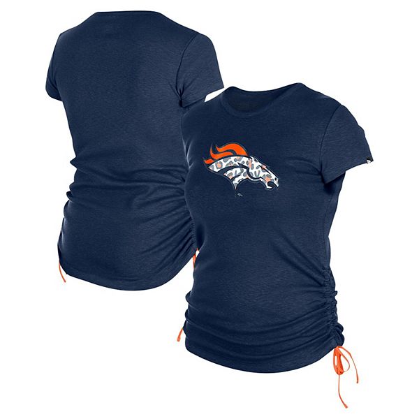 Женская Футболка New Era Синяя Denver Broncos с Драпировкой New Era