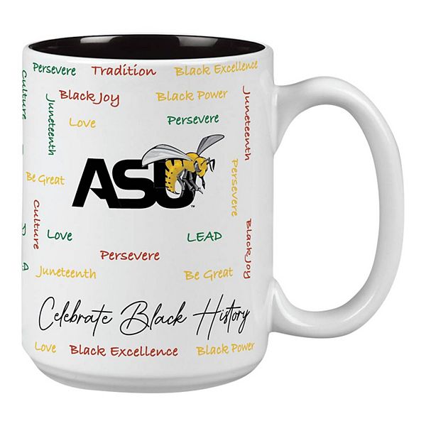 Alabama State Hornets 15oz. Black History Month Mug Indigo Falls